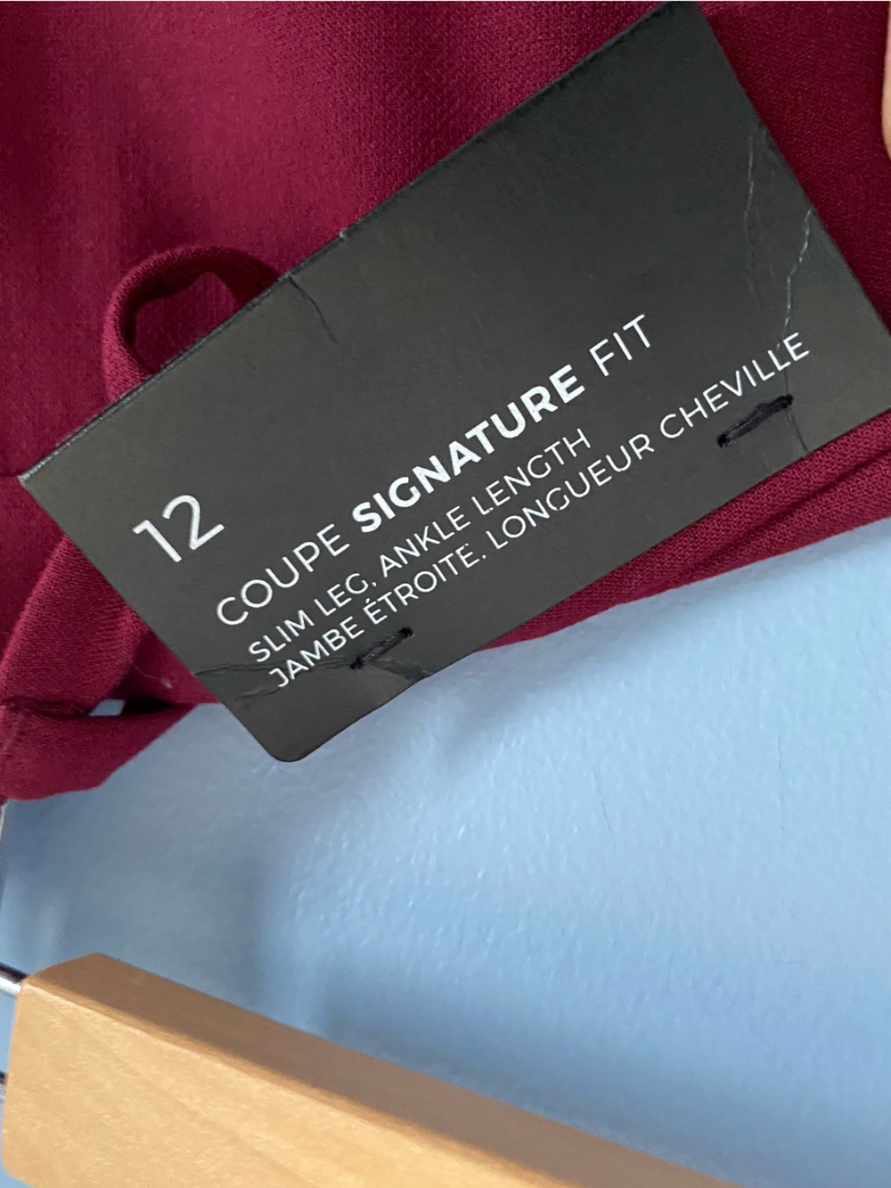 NWT RW&CO Burgundy Women's Blazer and Pants Suit - Picture 7 of 9